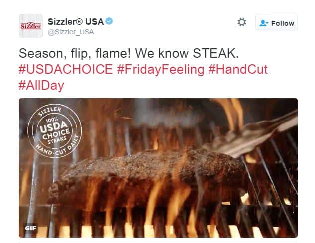 Sizzler Steak
