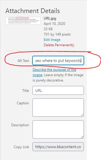 how to use keywords in your content and
