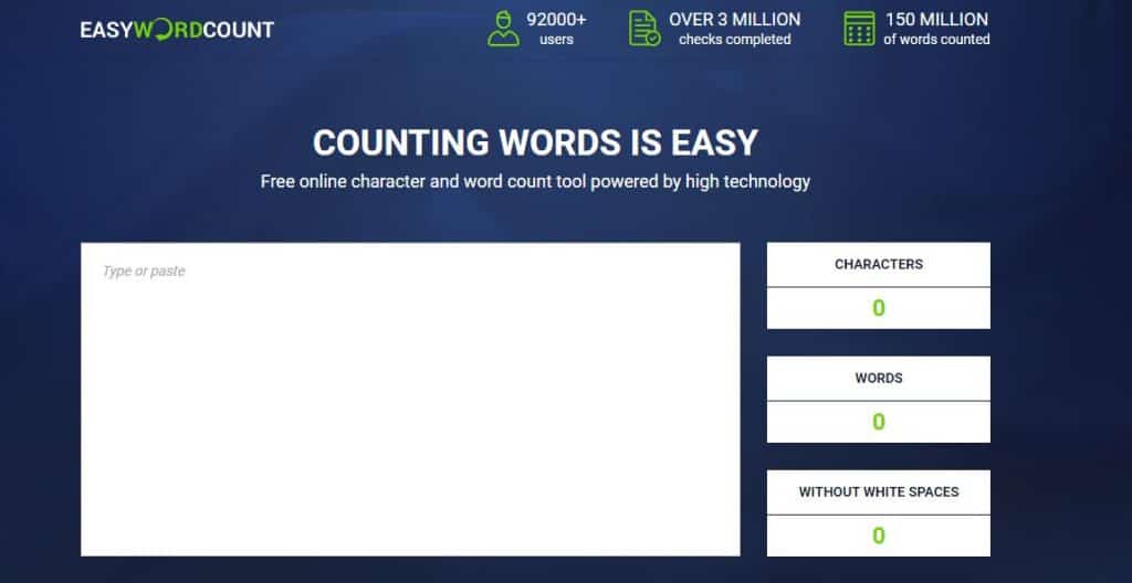 Count words online