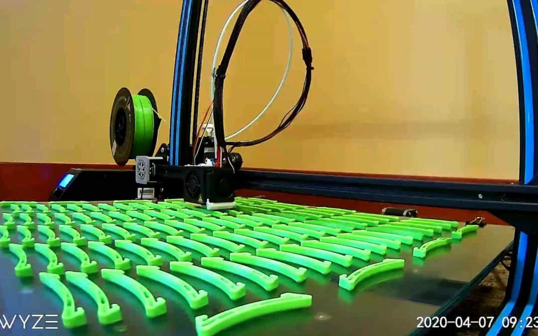 Fighting COVID-19 One 3D Print at a Time