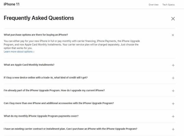 Apple FAQ