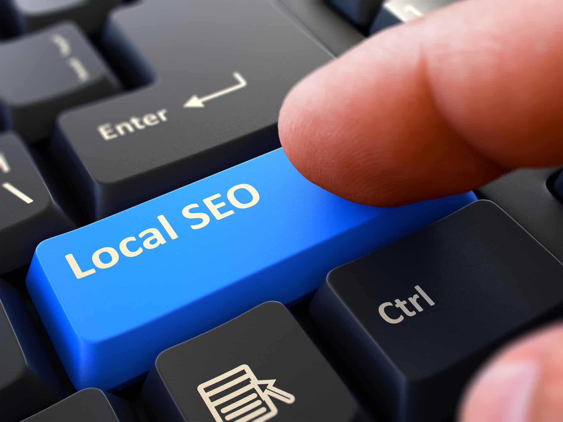 A button that says local SEO.